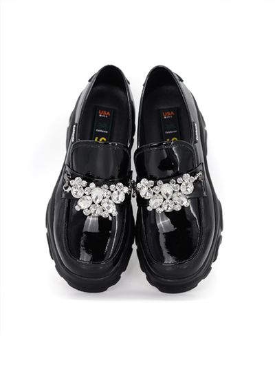 SMA SHOES Newtro Change Loafer Sneakers_Black