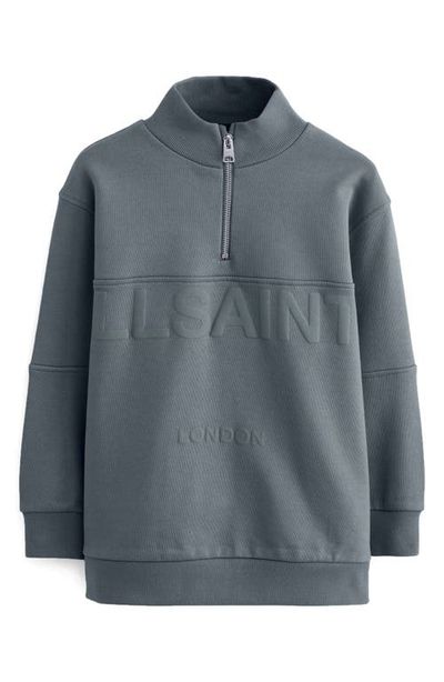 smALLSAINTS by ALLSAINTS smALLSAINTS by ALLSAINTS Kids' Biggy Quarter Zip Sweatshirt