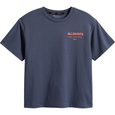 smALLSAINTS by ALLSAINTS smALLSAINTS by ALLSAINTS Kids' Underground Oversize Cotton Graphic T-Shirt