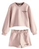 smALLSAINTS smALLSAINTS Kids' Heart Graphic Sweatshirt & Shorts Set - 1
