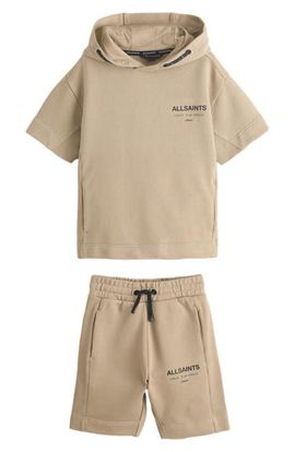 smALLSAINTS smALLSAINTS Kids' Logo Hoodie and Shorts Set