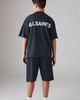 smALLSAINTS smALLSAINTS Kids' Washed Henley Tee & Shorts Set - 3
