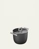 Smeg 10" Nonstick Casserole Pan, Black - 3
