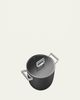 Smeg 10" Nonstick Casserole Pan, Black - 4