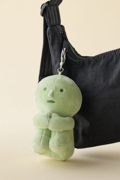 Smiski® Smiski Character Plushie Keychain in Green at Urban Outfitters