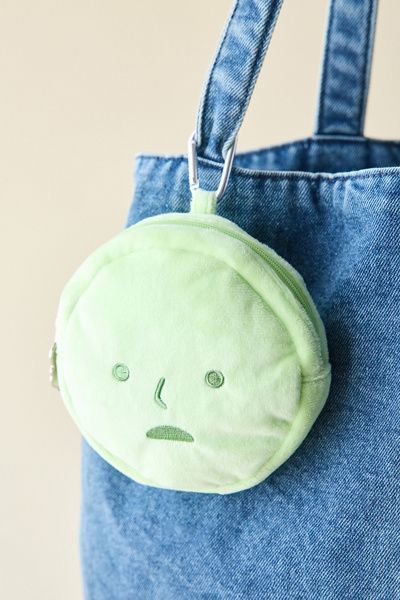 Smiski® Smiski Plushie Cushioned Storage Pouch in Green at Urban Outfitters