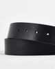 Smith And Canova Smith & Canova leather square buckle belt in black - 4