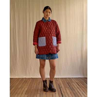 SMWR. By The Somewhere Co SMWR. By The Somewhere Co Royal Match Quilted Jacket