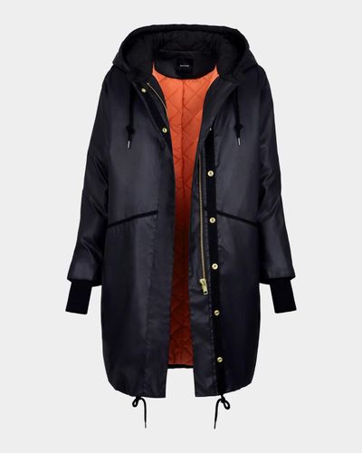 Smythe Dark and Stormy Hooded Rain Coat