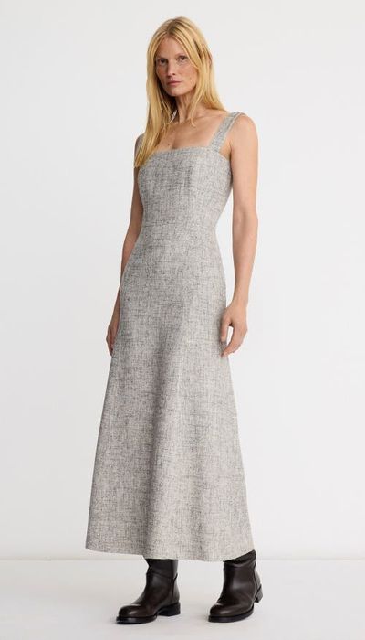 Smythe Smythe A-line Midi Dress