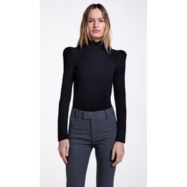 Smythe Smythe Box Pleat Knit Top