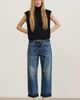 Smythe Smythe Lark Low Rise Crop Relaxed Jean - 5