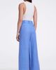 Smythe Smythe Linen Cropped Pleated Trouser - 5