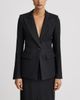 Smythe Smythe Longline Peaked Lapel Blazer - 4