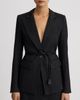 Smythe Smythe Longline Peaked Lapel Blazer - 5
