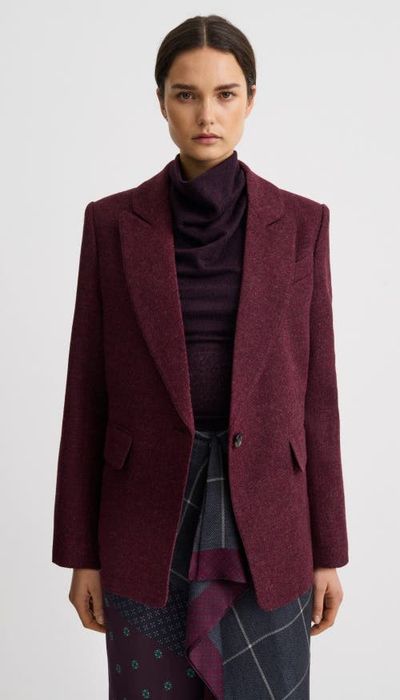 Smythe Smythe Oversized Long Lapel Blazer