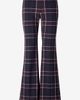 Smythe Smythe Plaid Pintuck Flare Pant - 4