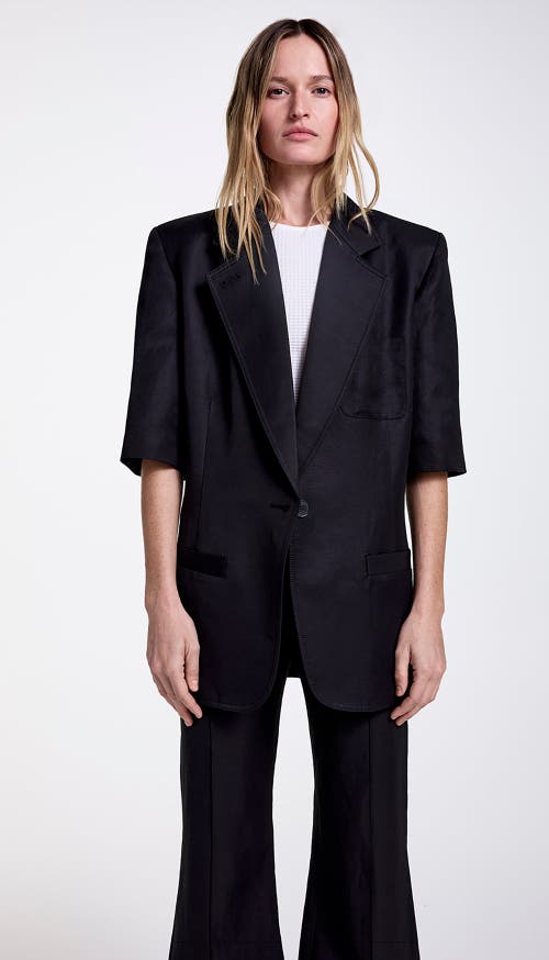 Smythe Smythe Short Sleeve Oversized Blazer
