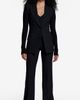 Smythe Smythe Wide Leg Cuffed Trouser - 2