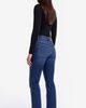 Smythe Smythe Wren Stretch Mid Rise Crop Straight Jean - 2