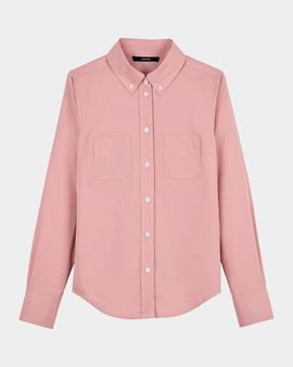 Smythe Stretch Cotton Poplin Button-Down Shirt