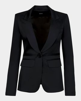 Smythe Tuxedo Peaked-Lapel Stretch Blazer