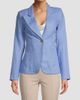 Smythe Women's Duchess Tailored Linen Cutaway Blazer - 3