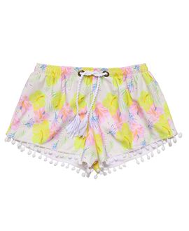 Snapper Rock Snapper Rock Girls' Aloha Vacay Recycled Swim Shorts