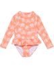 Snapper Rock Snapper Rock Girls' Cali Palms Recycled Skirt Surf Suit - 1