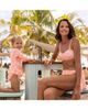 Snapper Rock Snapper Rock Girls' Cali Palms Recycled Skirt Surf Suit - 4