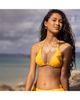 Snapper Rock Snapper Rock Girls' Check Me Out Marigold Triangle Bikini - 3