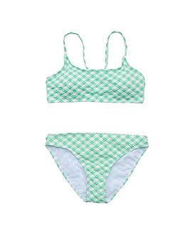 Snapper Rock Snapper Rock Girls' Cool Mint Crush Teen Crop Bikini