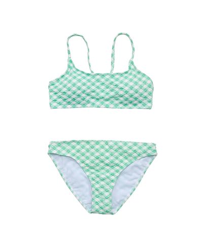 Snapper Rock Snapper Rock Girls' Cool Mint Crush Teen Crop Bikini