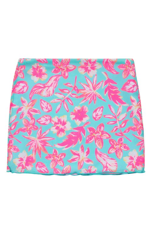 Snapper Rock Snapper Rock Kids' Tropical Glow Cover-Up Miniskirt