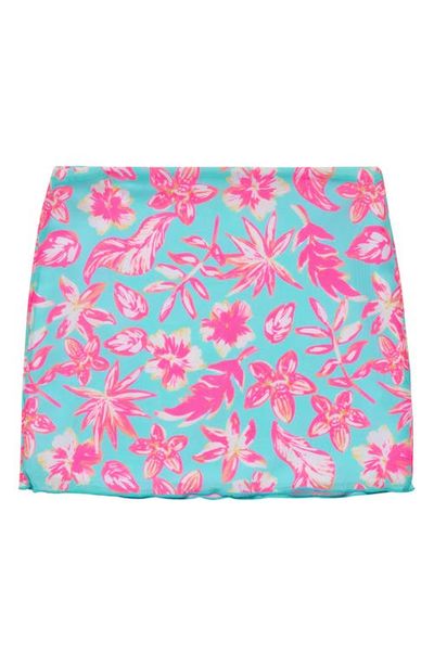 Snapper Rock Snapper Rock Kids' Tropical Glow Cover-Up Miniskirt