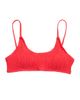 Snapper Rock Snapper Rock Shirred Sustainable Bikini Top - 1