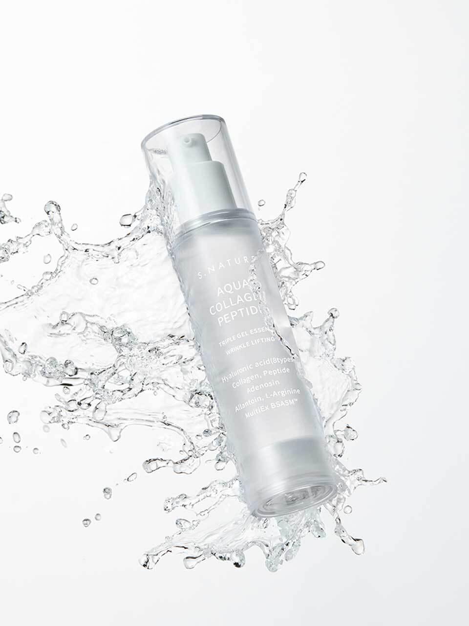 S.NATURE Aqua Collagen Peptide Triple Gel Essence 50ml