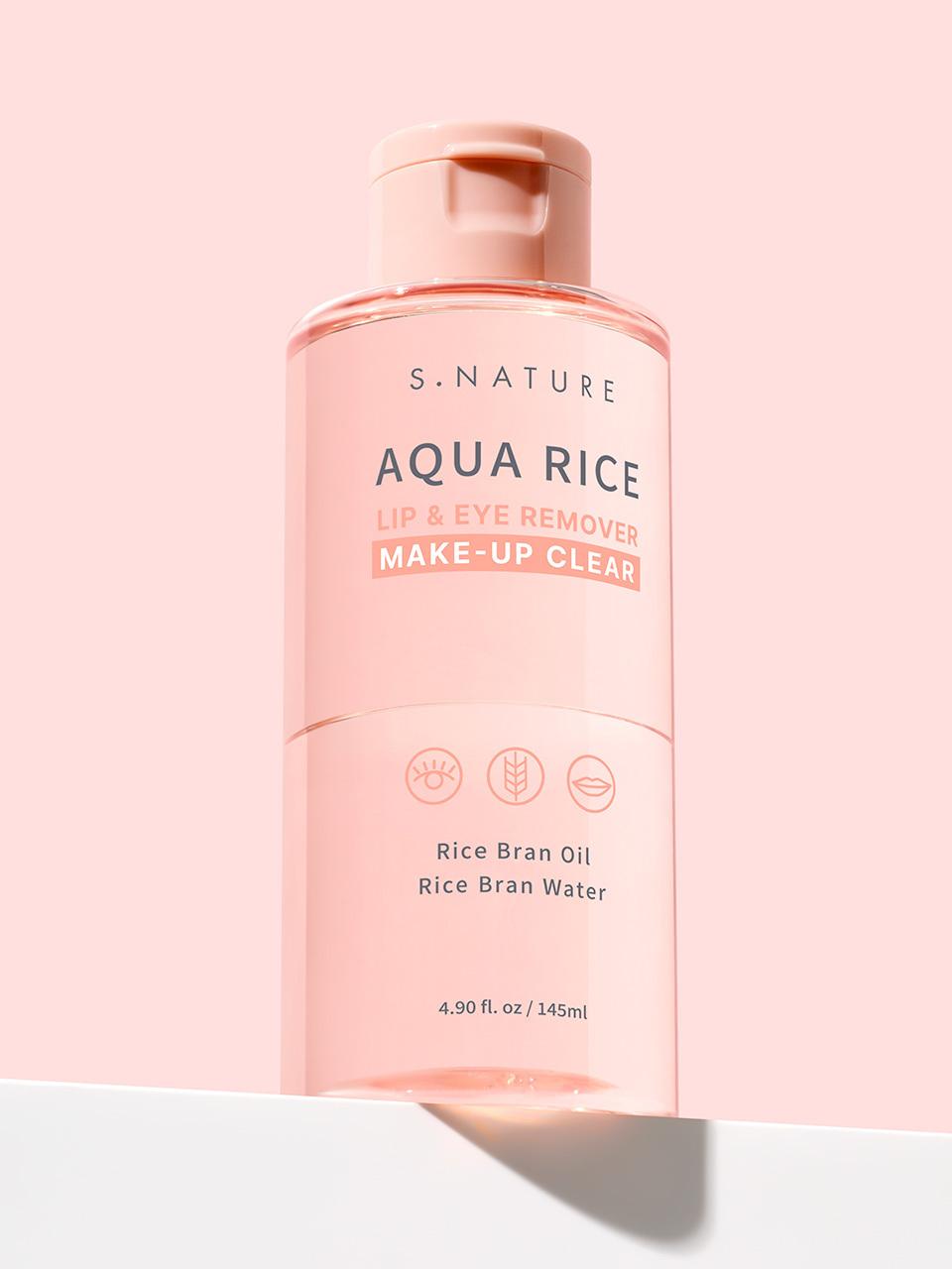 S.NATURE Aqua Rice Lip & Eye Makeup Remover 145ml