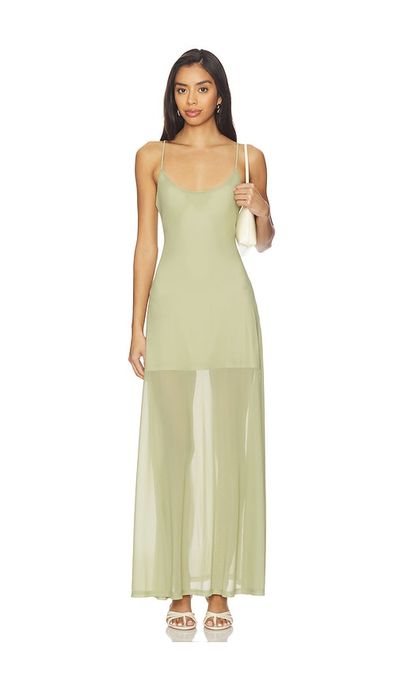 SNDYS SNDYS Alessandra Mesh Maxi Dress
