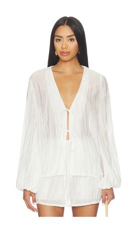 SNDYS SNDYS Brandi Crinkle Tie Top