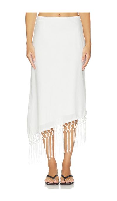 SNDYS SNDYS Cascade Midi Skirt