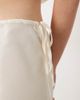 SNDYS SNDYS chiffon contrast sheer tie side maxi skirt in off white - part of a set - 4