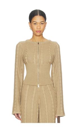 SNDYS SNDYS Cici Cable Knit Top