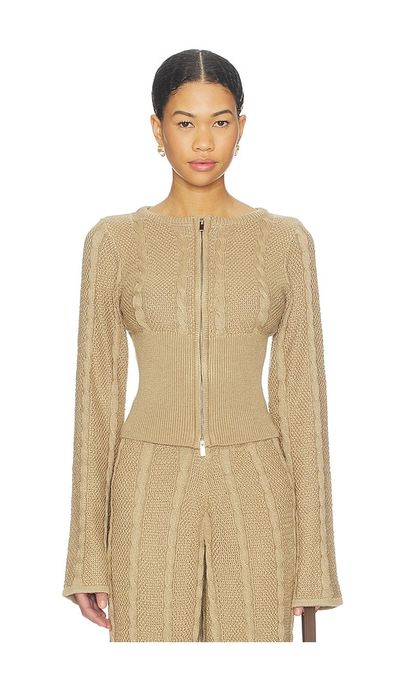 SNDYS SNDYS Cici Cable Knit Top