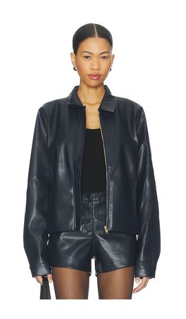 SNDYS SNDYS Faux Benny Faux Leather Jacket