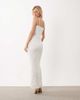 SNDYS SNDYS floral burnout cami maxi dress in cream-White - 1