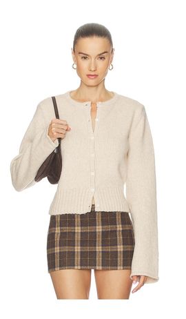 SNDYS SNDYS Fluffy August Button Top