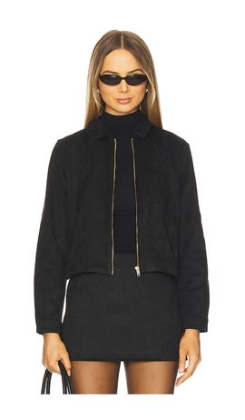 SNDYS SNDYS Jacqui Faux Suede Jacket