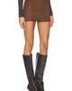 SNDYS SNDYS Jacqui Faux Suede Mini Skirt - 2