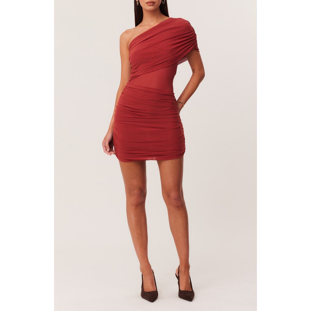 SNDYS SNDYS Kimberly One-Shoulder Minidress